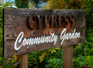 Cypress community gardens