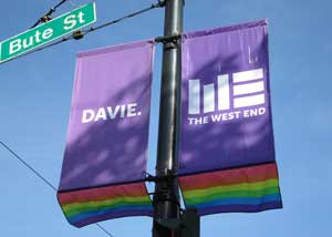 Davie Street Flag