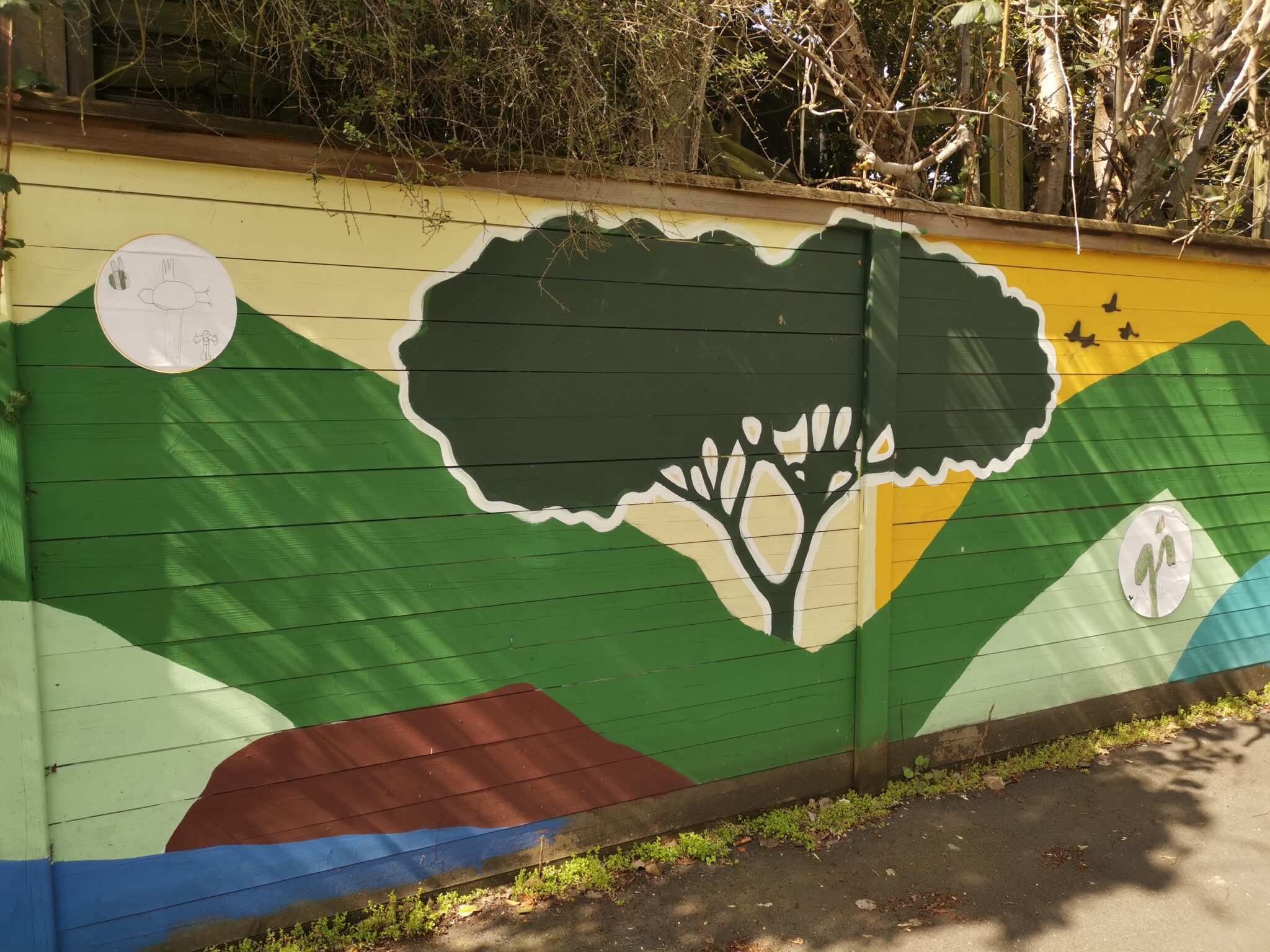 Tree Mural Building Neighbourhood murals and Banksy’s tree - cityTREEmap